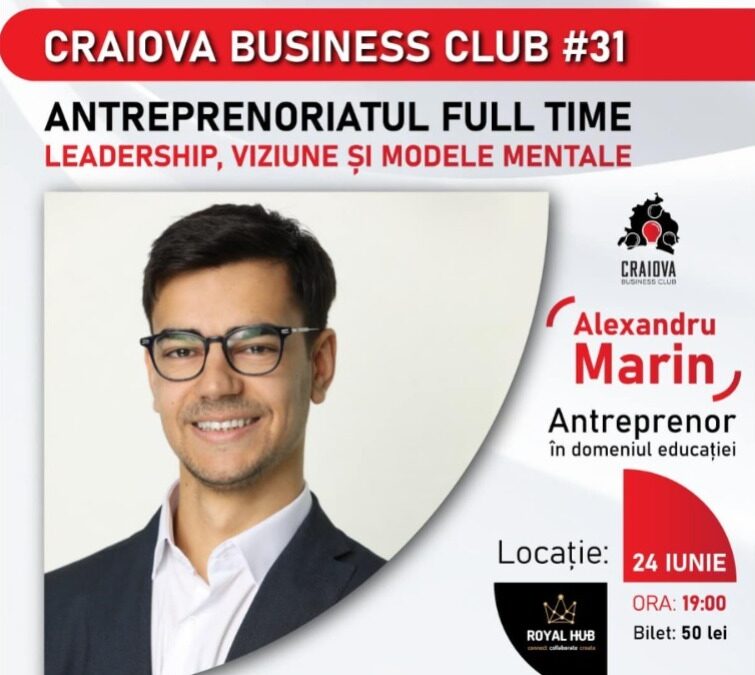 Craiova Business Club Editia #31